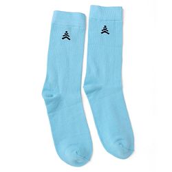 Pine Kids Cotton Knit Mid Calf Length Solid Socks Pack Of 5 - Blue Green Yellow Purple & Plum