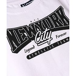 Pine Kids 100% Cotton Woven Full Sleeves Shirt and Tank Top Set with Full Sleeves and New York City N.Y.C New York City Legend Forever Atheletic Team Print in Olive Green for 4-5 Years