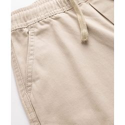 Pine Kids Cotton Elastane Woven Full Length Trouser with Cargo Pockets - Beige