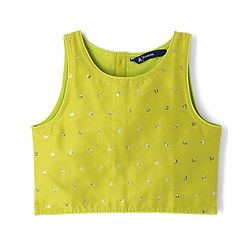 Pine Kids Woven Choli and Lehenga with Dupatta and Full Length and Foil Print in Light Green for 4-5 Years