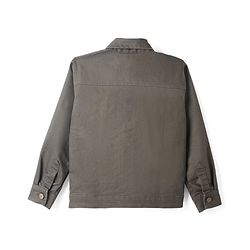 Pine Kids Cotton Woven Jacket with Full Sleeves in Olive Green