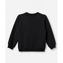 Pine Kids Cotton Mixes Knit Sweatshirts with Full Sleeves and Starborn Champs Paris Print Pack of 3 - Orange Red Black