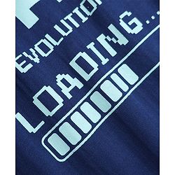 Pine Kids Cotton Mixes Knit Sweatshirts with Full Sleeves and Rivera Explore & Please Wait Print Pack of 3 - Navy Blue Orange White