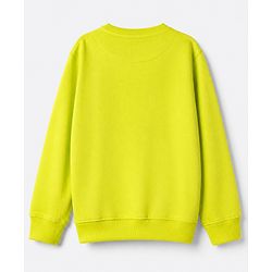 Pine Kids Cotton Mix Knit Sweatshirts with Full Sleeves and Text Print Pack of 3 in Navy Blue