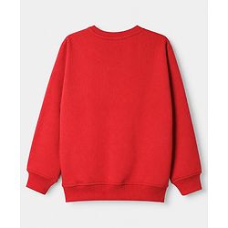 Pine Kids Cotton Mix Knit Sweatshirts with Full Sleeves and Text Print Pack of 3 in Navy Blue