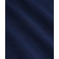 Pine Kids Cotton Blend Knit Full Sleeves Solid Colour Thermal Wear Set with Vest - Navy Blue