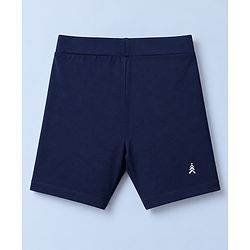 Pine Kids Knit Knit Cycling Shorts Above Knee Length Pack of 3 in Beige, Navy and Light Pink