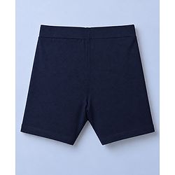 Pine Kids Knit Knit Cycling Shorts Above Knee Length Pack of 3 in Beige, Navy and Light Pink