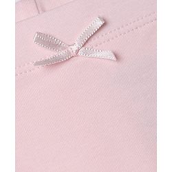 Pine Kids Cotton Elastane Knit Panties With Star Print Pack of 3 - White & Pink