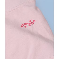 Pine Kids Cotton Elastane Knit Panties With Star Print Pack of 3 - White & Pink