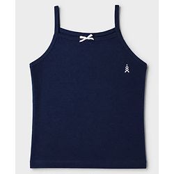 Pine Kids Cotton Mix Knit Logo Print Slips in Red, Navy & Grey Pack of 3