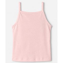Pine Kids Cotton Lycra Knit Slips with Singlet and Bow Applique Pack of 3 - Red Light Pink & White
