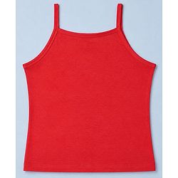 Pine Kids Cotton Lycra Knit Slips with Cherry Print Pack of 3 - Red & White