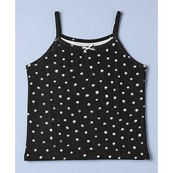 Pine Kids Cotton Lycra Knit Slips with Sleeveless and Floral Print Pack of 3 - Pink Green & Black