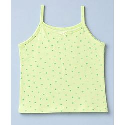 Pine Kids Cotton Lycra Knit Slips with Sleeveless and Floral Print Pack of 3 - Pink Green & Black
