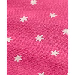 Pine Kids Cotton Lycra Knit Slips with Sleeveless and Floral Print Pack of 3 - Pink Green & Black