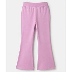 Pine Active Knit Full Length Stretch Aero Soft Flared Fit Leggings - Lavender