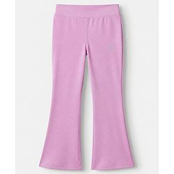 Pine Active Knit Full Length Stretch Aero Soft Flared Fit Leggings - Lavender