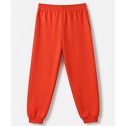 Pine Kids Marvel 100% Cotton Terry Knit Jogger Fit Full Length Pants Pack Of 3 - Blue Red & Purple