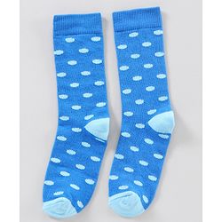 Pine Kids Mid Calf Length Anti-Microbial Socks Pack of 5 - Pink Blue
