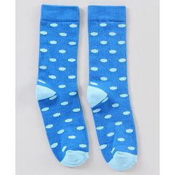 Pine Kids Mid Calf Length Anti-Microbial Socks Pack of 5 - Pink Blue