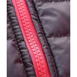 Pine Kids Full Sleeves Reversible Hooded Jacket - Peach Navy
