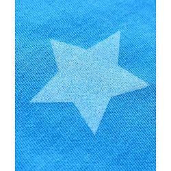 Pine Kids Biowashed Full Sleeves Night Suit Stars Print  - Blue