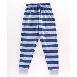 Pine Kids Full Sleeves Biowashed Night Suit Rocket Print - Blue