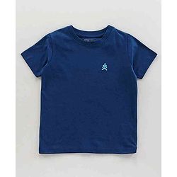 Pine Kids Full & Half Sleeves Solid & Striped Tee Pack of 3 - Red Navy Blue