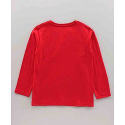 Pine Kids Full & Half Sleeves Solid & Striped Tee Pack of 3 - Red Navy Blue