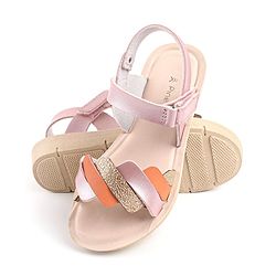 Pine Kids Sandals With Velcro Closure - Yellow