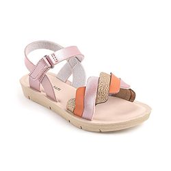 Pine Kids Sandals With Velcro Closure - Yellow