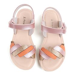 Pine Kids Sandals With Velcro Closure - Fuchsia