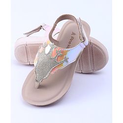 Pine Kids Sandals With Velcro Closure - Light Pink