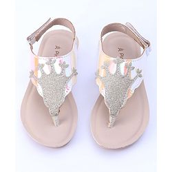 Pine Kids Sandals With Velcro Closure - Light Pink