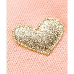 Pine Kids Half Sleeves Top - Peach