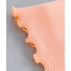 Pine Kids Half Sleeves Top - Peach