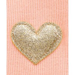 Pine Kids Half Sleeves Top - Peach