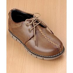 Pine Kids Party Wear Shoes - Brown