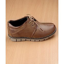 Pine Kids Party Wear Shoes - Brown