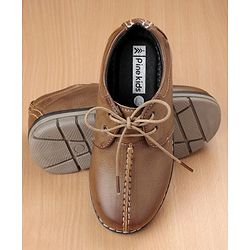 Pine Kids Party Wear Shoes - Brown