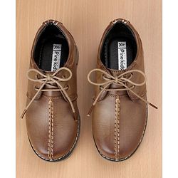 Pine Kids Party Wear Shoes - Brown
