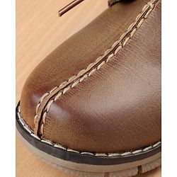 Pine Kids Party Wear Shoes - Brown
