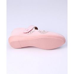 Pine Kids Party Wear Belly Shoes - Light Pink