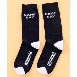 Pine Kids Mid Calf Length Anti-Microbial Socks Pack Of 6 - Blue Grey