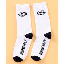 Pine Kids Mid Calf Length Anti-Microbial Socks Pack Of 6 - Blue Grey