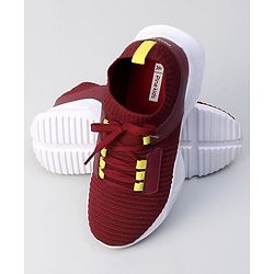 Pine Kids Sports Shoes - Maroon