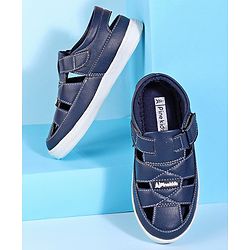 Pine Kids Velcro Closure Sandals - Brown