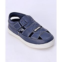 Pine Kids Velcro Closure Sandals - Brown