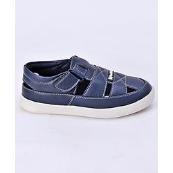 Pine Kids Velcro Closure Sandals - Brown